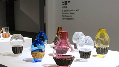 Jonathan Keep, with UNFOLD witat Cheongju International Craft biennale 