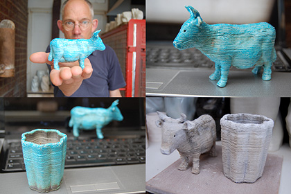 Jonathan Keep, Egyptian Paste 3D printing