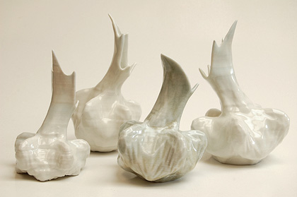 Ceramic 3D prited vases