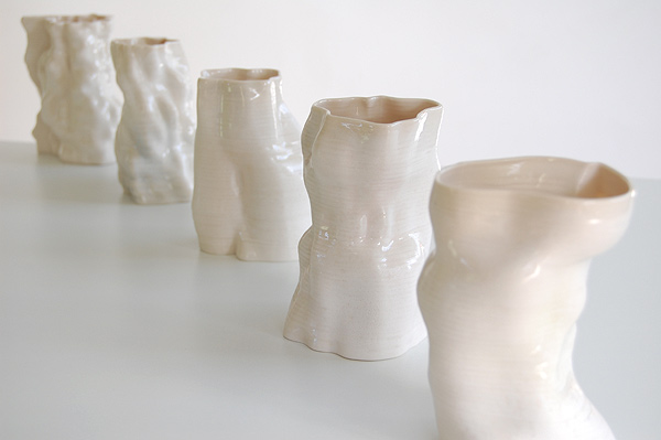 Jonathan Keep, 3d ceramic printed - Morphology
