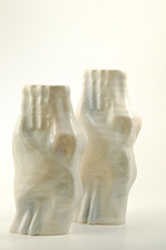 Ceramic 3D printed twins